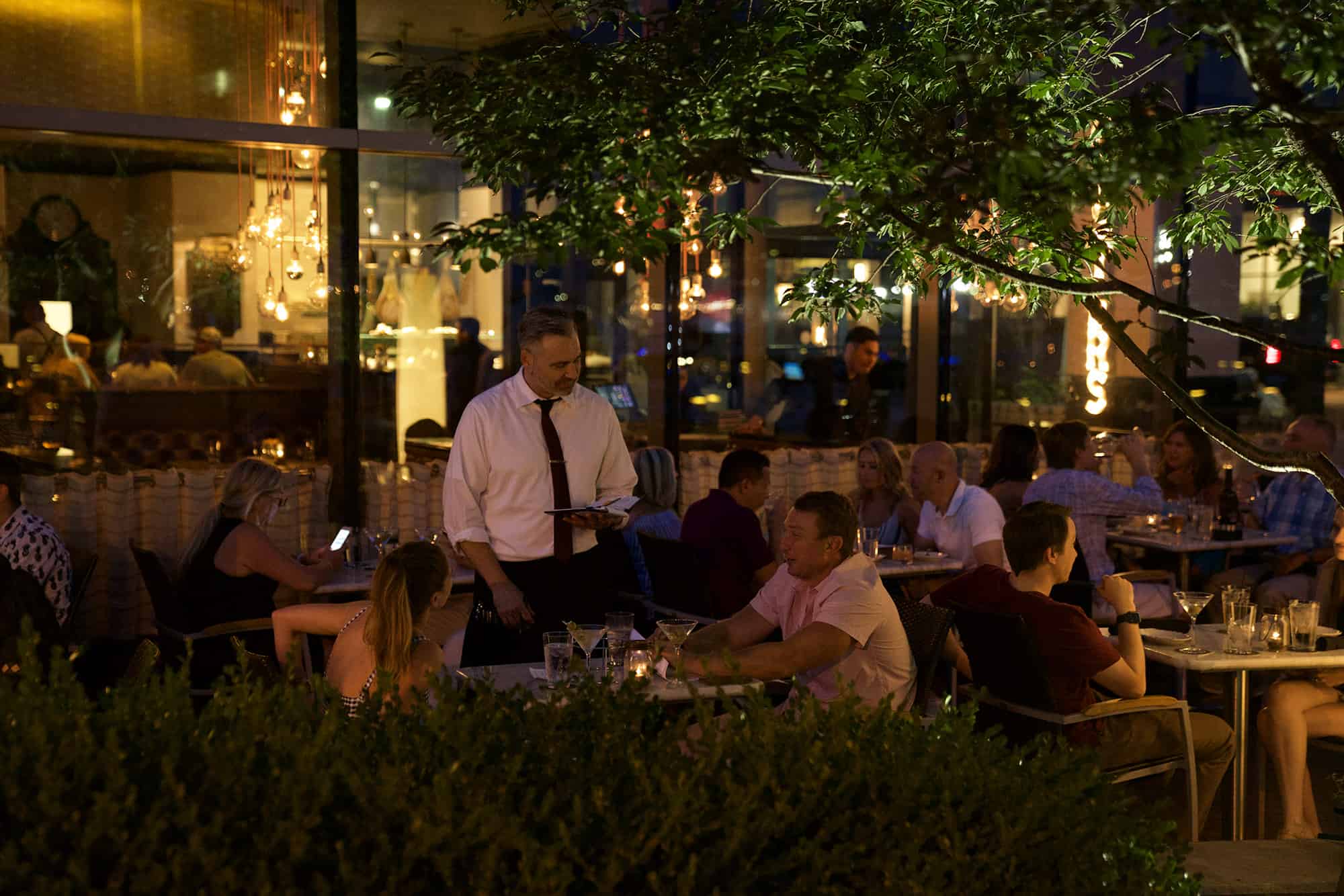 Patio at Loch Bar in Baltimore